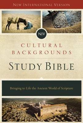 NIV, Cultural Backgrounds Study Bible, Red Letter Edition: Bringing to Life the Ancient World of Scripture