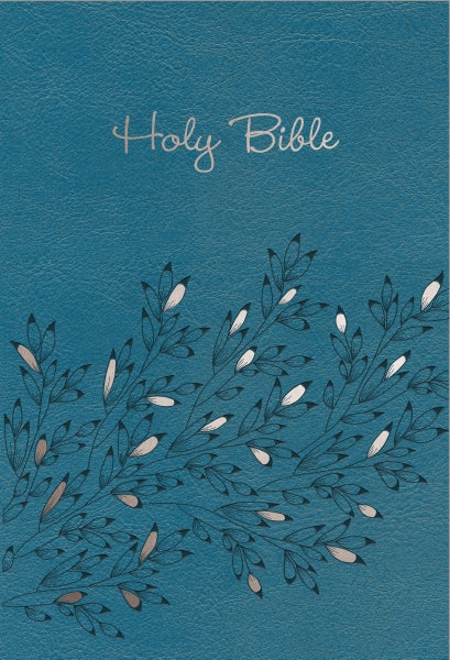 NIV, Thinline Bible/Journal Pack, Large Print, Leathersoft, Turquoise, Comfort Print