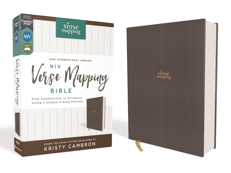NIV, Verse Mapping Bible, Comfort Print: Find Connections in Scripture Using a Unique 5-Step Process